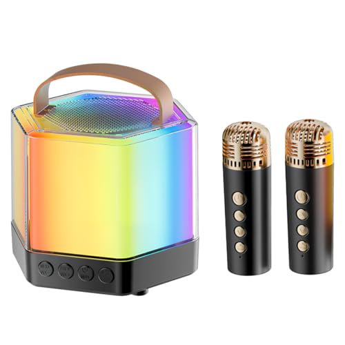Mikrofon-Set Karaoke Tragbare Systeme Karaoke-Maschine Für Karaoke-Maschine Für Erwachsene Karaoke-Maschine Mit Mikrofon Karaoke-Maschine Für Kleinkinder Abs Schwarz Mikrofon-Set Karaoke Tragbare Systeme Karaoke-Maschine Für Karaoke-Maschine Für Erwachsene Karaoke-Maschine Mit Mikrofon Karaoke-Maschine Für Kleinkinder Abs Schwarz von INOOMP