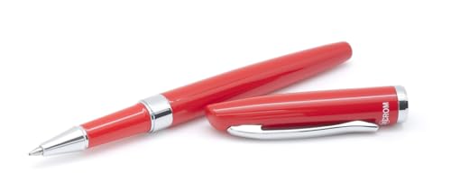 INOXCROM Inox Chrome 541385 Water-Based Ballpoint Pen, Prime, 0.7, Red von INOXCROM