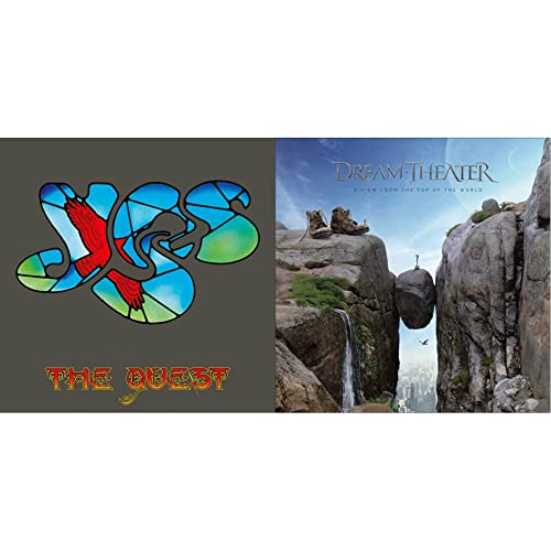 The Quest (Ltd. Deluxe glow in the dark 2LP+2CD+Blu-ray Box Set) [Vinyl LP] & A View From The Top Of The World (Gatefold black 2LP+CD & LP-Booklet) [Vinyl LP] von INSIDEOUTMUSIC