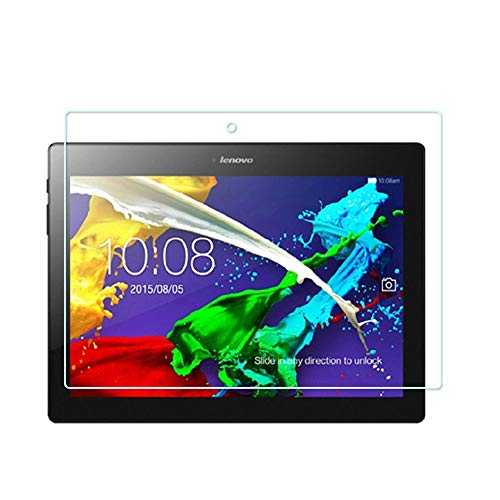 INSOLKIDON 2-Stück Kompatibel mit Lenovo Tab3 10 Plus Tablet Gehärtetes Glas Film Vollständige Abdeckung Ultra Dünn Schutzfolie Bildschirmschutz 3D Schutzglas Lenovo TB3-X70F TB3-X70N (Transparent) von INSOLKIDON