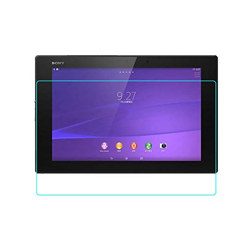 INSOLKIDON 2-Stück Kompatibel mit Sony Xperia Z2 Tablet / Z4 Tablet Gehärtetes Glas Film Vollständige Abdeckung Ultra Dünn Schutzfolie Bildschirmschutz 3D Schutzglas Sony SGP512 SGP541 (Z4) von INSOLKIDON