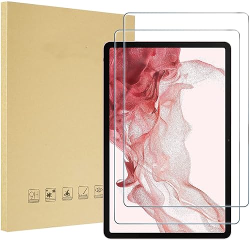 INSOLKIDON 2-Stück Kompatibel mit Tec-last T60 plus 12-INCH Tablet Gehärtetes Glas Film Vollständige Abdeckung Schutzfolie Bildschirmschutz 3D Schutzglas (Transparent) von INSOLKIDON