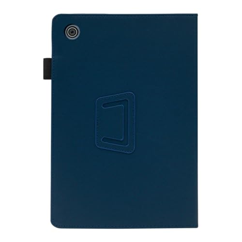 INSOLKIDON Kompatibel mit HiGrace A6 HD 11-INCH 2024 Tablet Hülle mit Standfunktion Slim PU Leder Schutzhülle [Auto Schlaf/Aufwachen] Klappbare Schutzhülle (Dark Blue) von INSOLKIDON