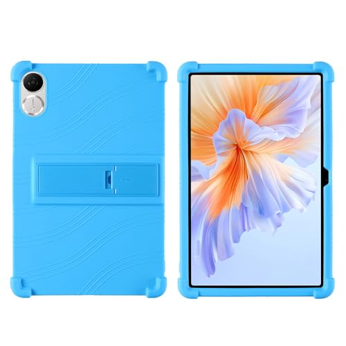 INSOLKIDON Kompatibel mit Honor Pad V9 11.5-inch Tablet Hülle mit Standfunktion Slim PU Kieselgel Schutzhülle mit Ständer Funktion (Blue) von INSOLKIDON