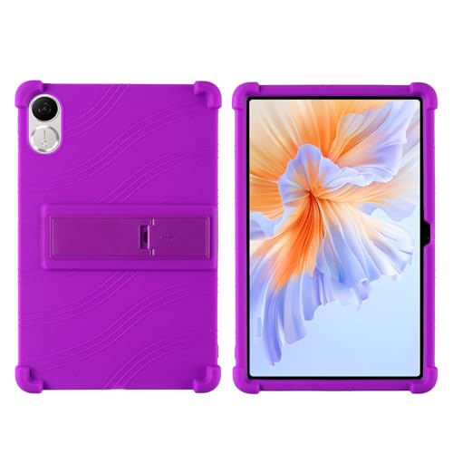 INSOLKIDON Kompatibel mit Honor Pad V9 11.5-inch Tablet Hülle mit Standfunktion Slim PU Kieselgel Schutzhülle mit Ständer Funktion (Purple) von INSOLKIDON