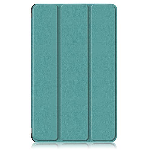 INSOLKIDON Kompatibel mit Huawei Matepad T8 8’’ 2020 (Model Kobe2-L03-L09-W09) Tablet Hülle Lederrückseitige Abdeckung Case Bumper Ganzkörperschutz Leder Schutzhülle Tablet Halter Shell (Dunkelgrün) von INSOLKIDON