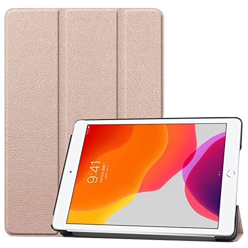 INSOLKIDON Kompatibel mit Huawei Mediapad M3 8.4 INCH BTV-W09/DL09 Tablet Hülle mit Standfunktion Slim PU Leder Schutzhülle [Auto Schlaf/Aufwachen] Schutzhülle mit Ständer Funktion (Gold) von INSOLKIDON