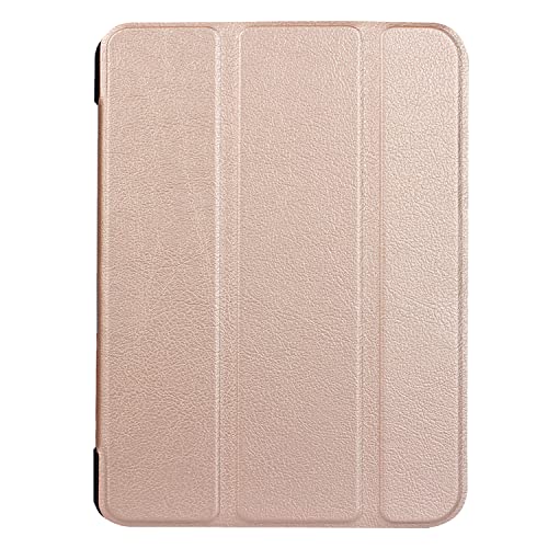 INSOLKIDON Kompatibel mit Huawei Mediapad M3 LITE 10 INCH Tablet Hülle mit Standfunktion Slim PU Leder Schutzhülle [Auto Schlaf/Aufwachen] Schutzhülle mit Ständer Funktion (Gold) von INSOLKIDON