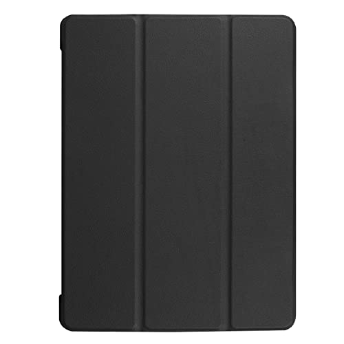 INSOLKIDON Kompatibel mit Huawei Mediapad M3 LITE 10 INCH Tablet Hülle mit Standfunktion Slim PU Leder Schutzhülle [Auto Schlaf/Aufwachen] Schutzhülle mit Ständer Funktion (Schwarz) von INSOLKIDON