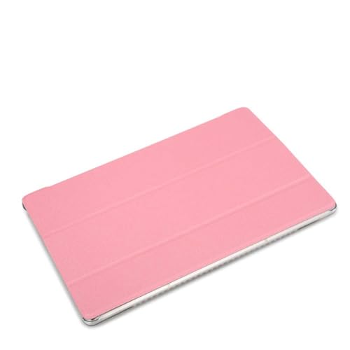 INSOLKIDON Kompatibel mit Huawei Mediapad M5 10.8 Tablet Hülle Lederrückseitige Abdeckung Case Bumper Ganzkörperschutz Leder Schutzhülle Tablet Halter Shell Holster (Rosa) von INSOLKIDON