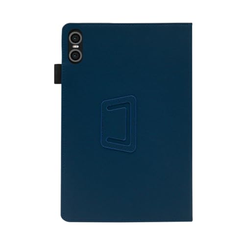 INSOLKIDON Kompatibel mit Odea A10 10-INCH Tablet Hülle mit Standfunktion Slim PU Leder Schutzhülle [Auto Schlaf/Aufwachen] Klappbare Schutzhülle (Dunkelblau) von INSOLKIDON