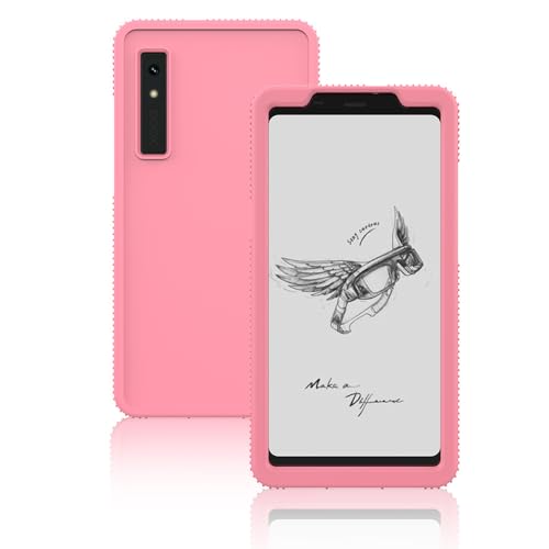 INSOLKIDON Kompatibel mit Onyx Boox Palma Tablet Hülle mit Standfunktion Slim PU Kieselgel Schutzhülle mit Ständer Funktion (Rosa) von INSOLKIDON