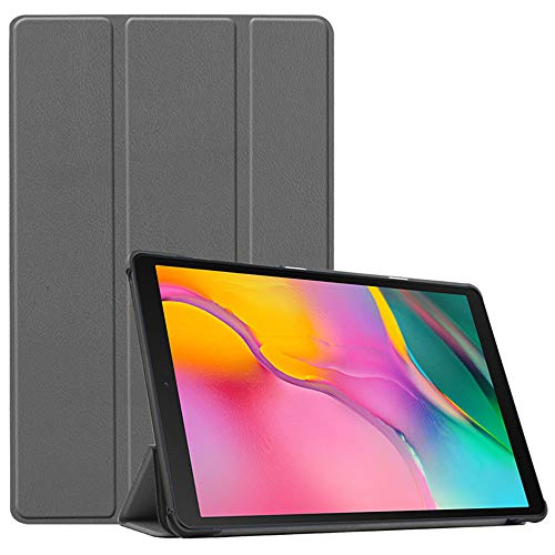 INSOLKIDON Kompatibel mit Oppo Realme Pad Mini 8.7 Inch Tablet Hülle Lederrückseitige Abdeckung Case Bumper Ganzkörperschutz Leder Schutzhülle Tablet Halter Shell (Grau) von INSOLKIDON