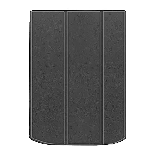 INSOLKIDON Kompatibel mit Pocketbook InkPad X 10.3 INCH Tablet Hülle mit Standfunktion Slim PU Leder Schutzhülle [Auto Schlaf/Aufwachen] Schutzhülle (SCHWARZ) von INSOLKIDON