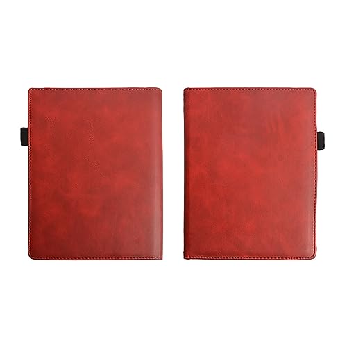 INSOLKIDON Kompatibel mit Pocketbook inkpad 4 7.8 INCH Tablet Hülle mit Standfunktion Slim PU Leder Schutzhülle [Auto Schlaf/Aufwachen] Klappbare Schutzhülle (Rot) von INSOLKIDON