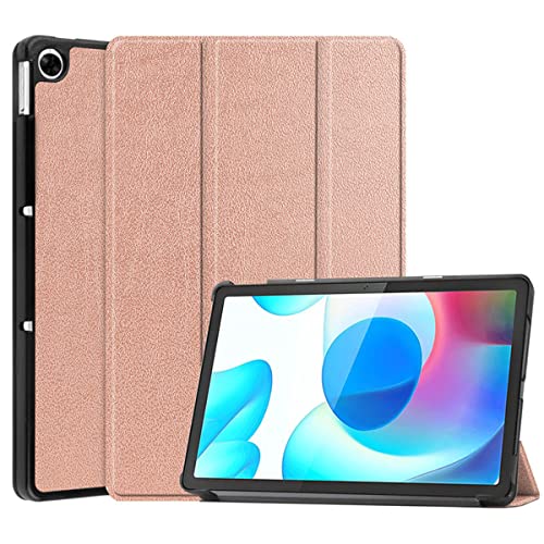 INSOLKIDON Kompatibel mit Readme pad 10.4 inch Tablet Hülle Lederrückseitige Abdeckung Case Bumper Ganzkörperschutz Leder Schutzhülle Tablet Halter Shell (Roségold) von INSOLKIDON