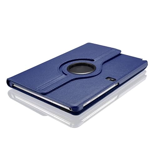 INSOLKIDON Kompatibel mit Samsung Note Pro 12.2 inch P900/P901 Tablet Hülle mit Standfunktion Slim PU Leder Schutzhülle [Auto Schlaf/Aufwachen] Schutzhülle mit Ständer Funktion (Marineblau) von INSOLKIDON