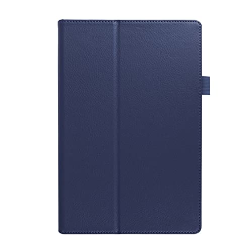 INSOLKIDON Kompatibel mit Sony Xperia Tablet Z - 10.1 inch Tablet Hülle mit Standfunktion Slim PU Leder Schutzhülle [Auto Schlaf/Aufwachen] Schutzhülle mit Ständer Funktion (Marineblau) von INSOLKIDON