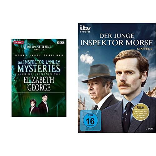 The Inspector Lynley Mysteries - Die komplette Serie [24 DVDs] & Der junge Inspektor Morse - Staffel 6 [2 DVDs] von INSPECTOR LYNLEY