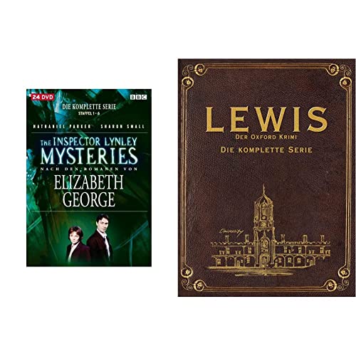 The Inspector Lynley Mysteries - Die komplette Serie [24 DVDs] & Lewis - Der Oxford Krimi Gesamtbox (Exklusiv bei Amazon.de) [Special Edition] [20 DVDs] von INSPECTOR LYNLEY