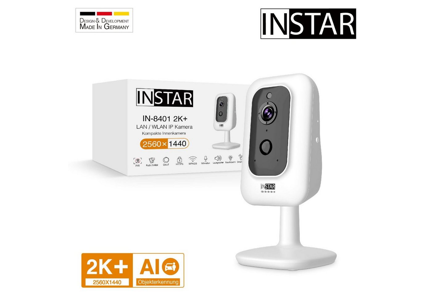 INSTAR IN-8401 2K+ IP-Überwachungskamera INSTAR IN-8401 2K+ IP-Überwachungskamera von INSTAR