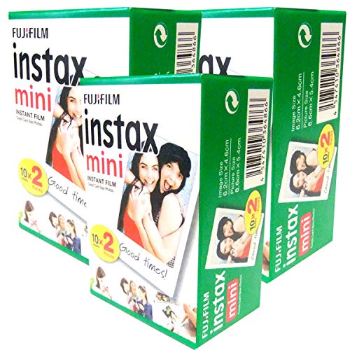 Fujifilm Instax Mini Film Bundle Pack (60 Aufnahmen) von INSTAX