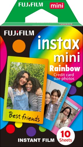 INSTAX Mini Instant Film, Regenbogen, Einzelpackung von INSTAX