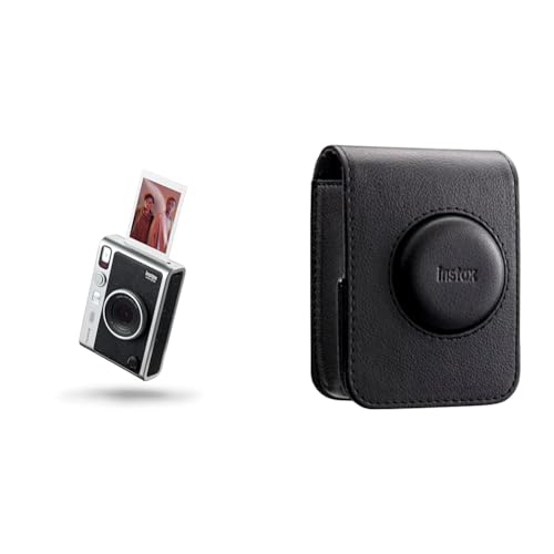 instax Mini EVO Sofortbildkamera mit Hybridfunktion + Mini EVO Kameratasche von INSTAX