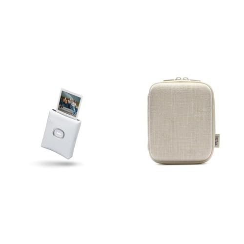 instax Square Link Smartphone Printer, Ash White Square LINK Smartphone Printer Case, Weiss von INSTAX