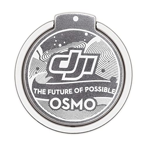 Original Osmo Mobile 5 / Osmo Mobile 4 / Osmo Mobile 4 SE Magnetic Ring Phone Holder Handheld Gimbals Mount Smartphone Holder (Silber) von INSYOO