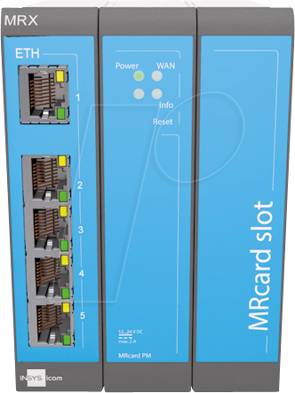 INSYS 10016582 - Router, LAN / LAN, modular von INSYS