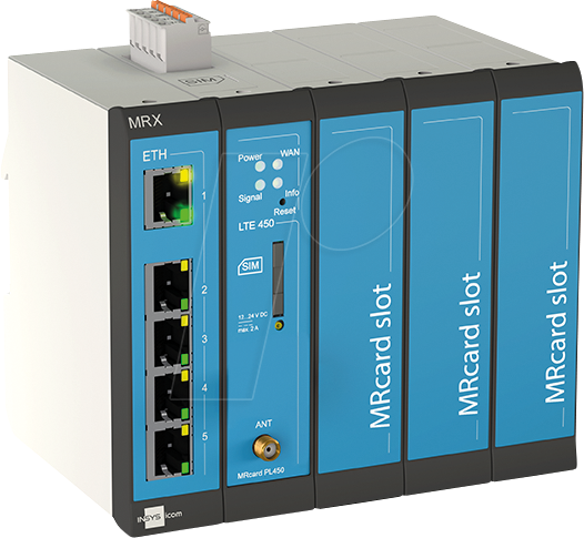 INSYS 10024050 - Router, LTE / LTE 450, modular von INSYS