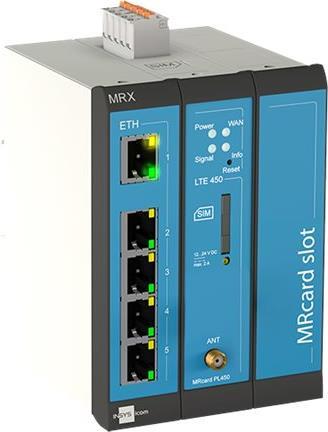 INSYS ICOM MRX3 LTE MODULAR LTE-ROUTER INCL. LTE450 2X SIM V (10024049) von INSYS