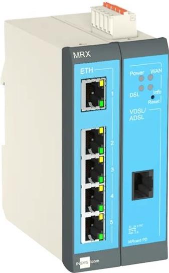 INSYS icom MRX2 1.0 DSL-B modularer VDSL-/ADSL-Router Annex J/B VPN Option (10024454) von INSYS