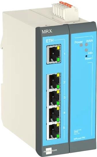 INSYS icom MRX2 1.0 LAN modularer LAN-LAN-Router VPN-Option (10024451) von INSYS