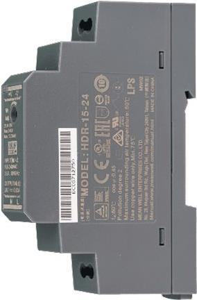 INSYS icom Netzteil 24VDC 15W IN 90-264VAC47-63Hz/120-370VDC Klasse II doppelt isoliert Montage auf DIN-Hutschienen (10022848) von INSYS