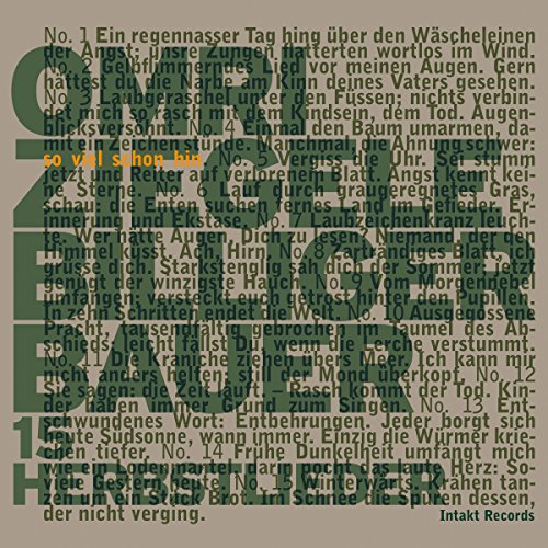 Billiger Bauer-15 Herbstlieder von INTAKT RECORDS