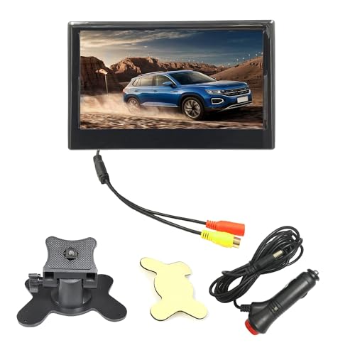 INTCHE 12V-24V 7-TFT-LCD-Farb-HD-Monitor für Auto-CCTV-Rückfahrkamera, Elektronisches Autozubehör von INTCHE