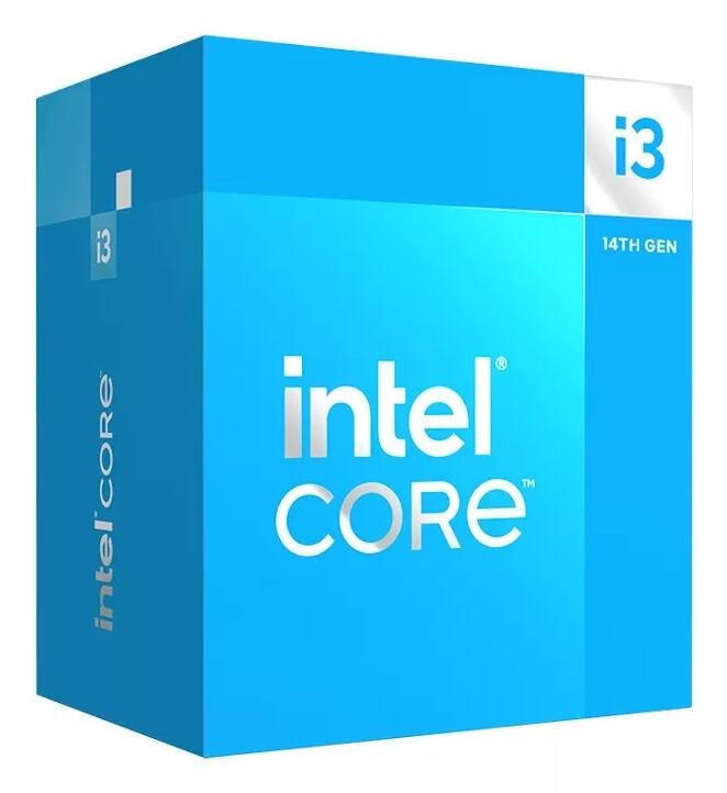 Intel Core i3-14100 Prozessor (12M Cache, up to 4.70 GHz) FC-LGA16A, Boxed von INTEL