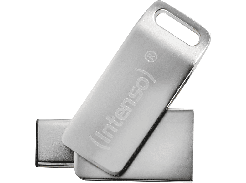 INTENSO CMOBILE LINE USB-Stick, 64 GB, 70 MB/s, Silber von INTENSO