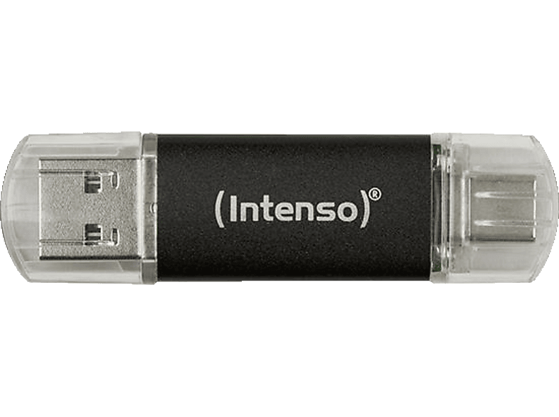 INTENSO Drive 3 USB-Stick, 64 GB, 70 MB/s, Anthrazit von INTENSO