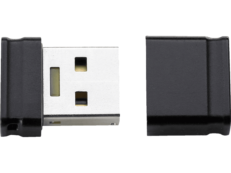 INTENSO Micro Line USB-Stick, 8 GB, 16,5 MB/s, Schwarz von INTENSO
