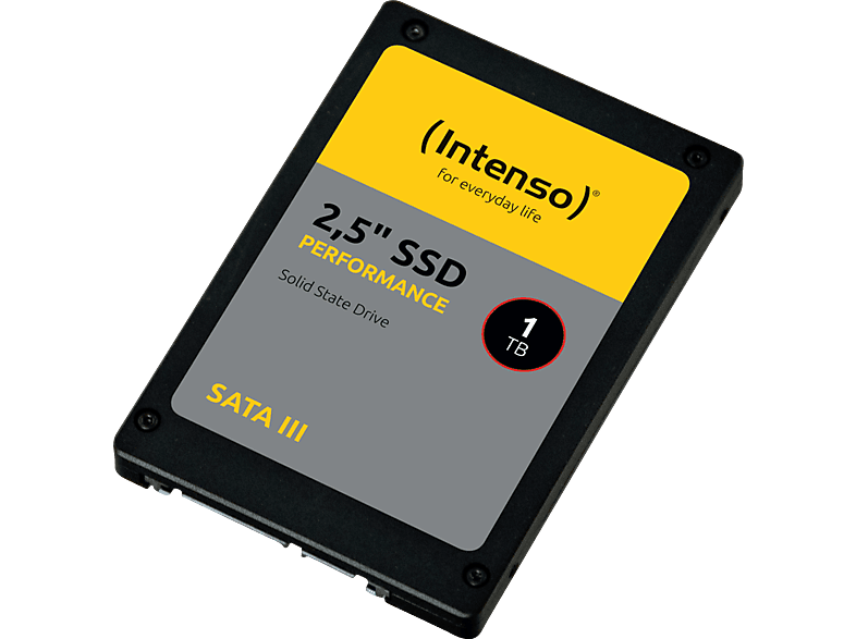 INTENSO Performance Festplatte, 1 TB SSD SATA 6 Gbps, 2,5 Zoll, intern INTENSO Performance Festplatte, 1 TB SSD SATA 6 Gbps, 2,5 Zoll, intern von INTENSO
