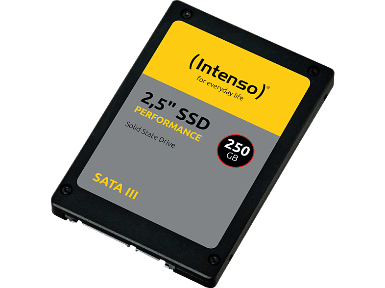 INTENSO Performance Festplatte, 250 GB SSD SATA 6 Gbps, 2,5 Zoll, intern INTENSO Performance Festplatte, 250 GB SSD SATA 6 Gbps, 2,5 Zoll, intern von INTENSO