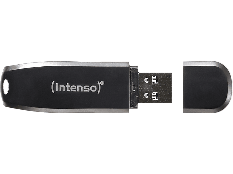 INTENSO Speed Line USB-Stick, 256 GB, 35 MB/s, Schwarz von INTENSO