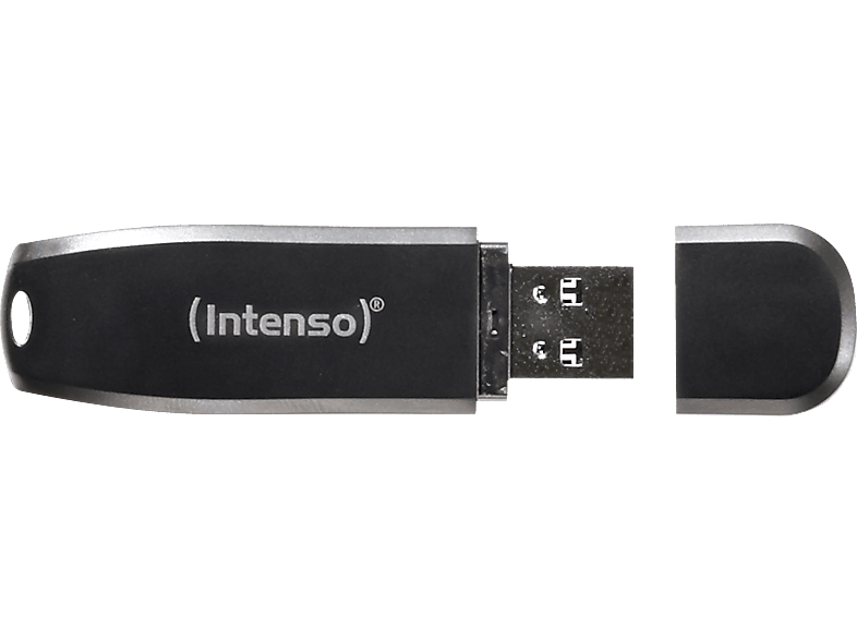 INTENSO Speed Line USB-Stick, 32 GB, 35 MB/s, Schwarz von INTENSO