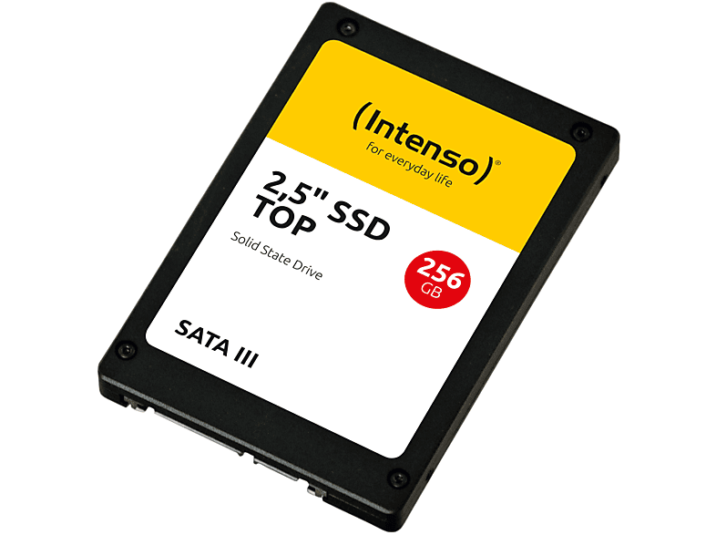 INTENSO Top Performance Festplatte, 256 GB SSD SATA 6 Gbps, 2,5 Zoll, intern von INTENSO