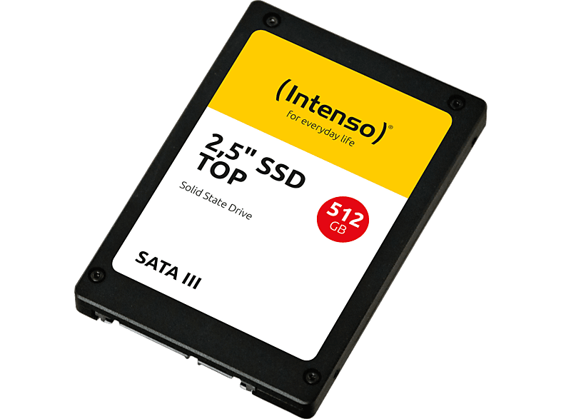 INTENSO Top Performance Festplatte, 512 GB SSD SATA 6 Gbps, 2,5 Zoll, intern von INTENSO