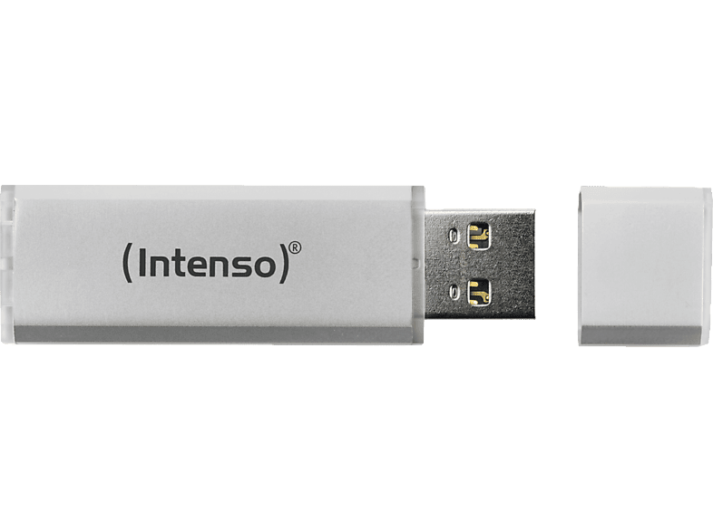 INTENSO Ultra Line USB-Stick, 256 GB, 70 MB/s, Silber von INTENSO