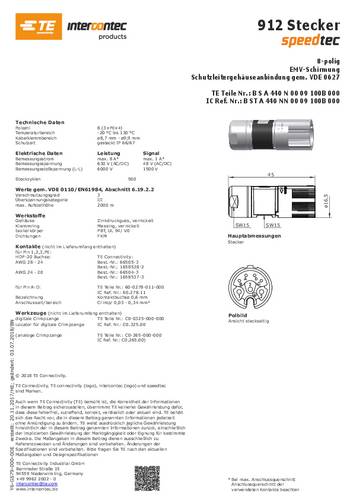Intercontec BSTA440NN0009100B000 Stecker 1St. von INTERCONTEC